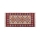 Alfombra oriental reversible KILIM 80x150 cm roja/beige