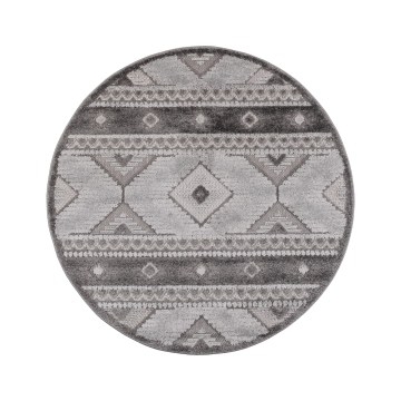 Alfombra para exterior CHIARA 120 cm gris