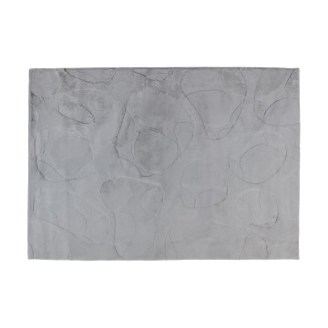 Alfombra RABBIT 3D 120x170 cm gris claro