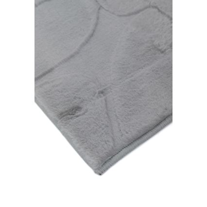 Alfombra RABBIT 3D 120x170 cm gris claro