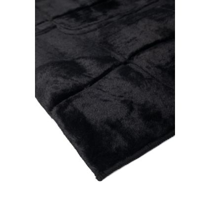Alfombra RABBIT 3D 120x170 cm negra