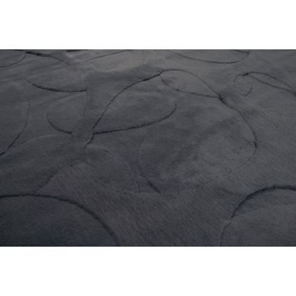 Alfombra RABBIT 3D 160x230 cm antracita