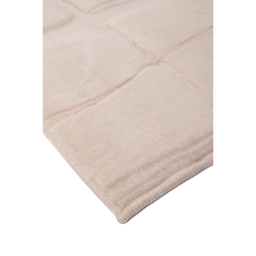 Alfombra RABBIT 3D 80x150 cm beige