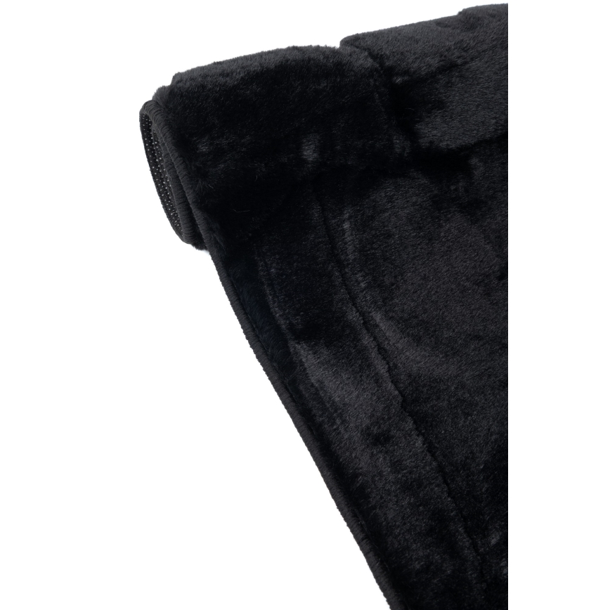 Alfombra RABBIT 3D 80x150 cm negra