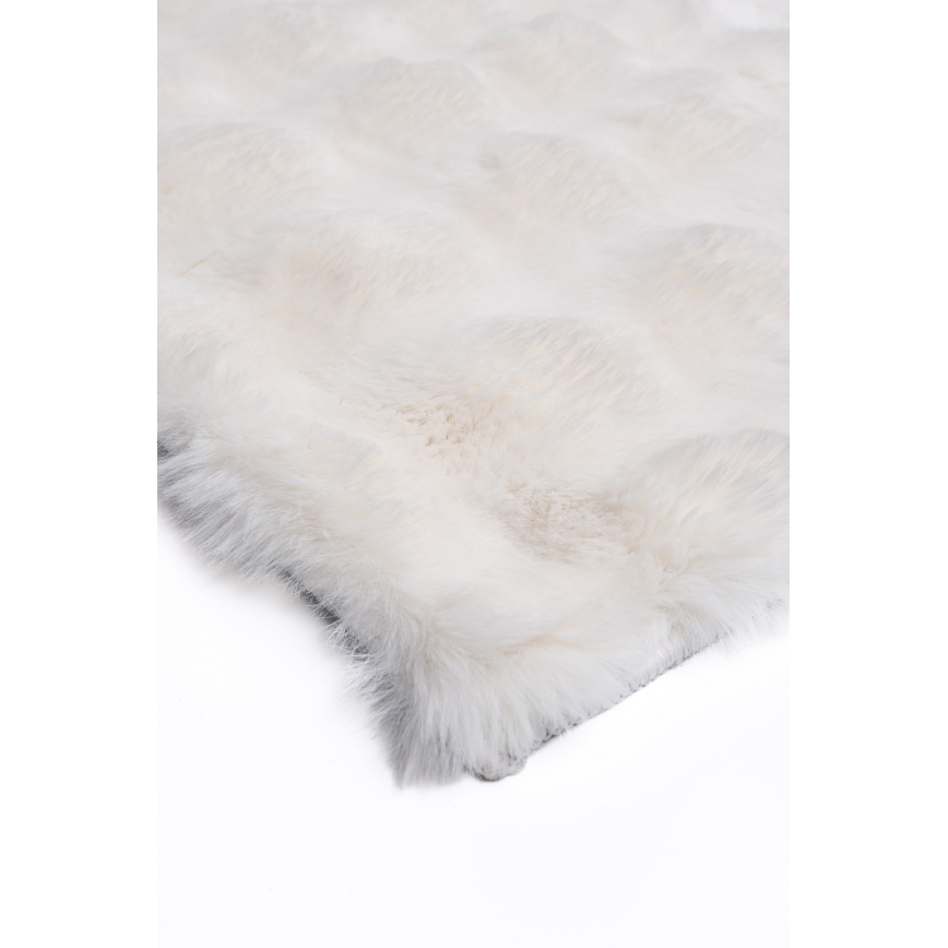 Alfombra RABBIT BUBBLE 120 x 170 cm color crema