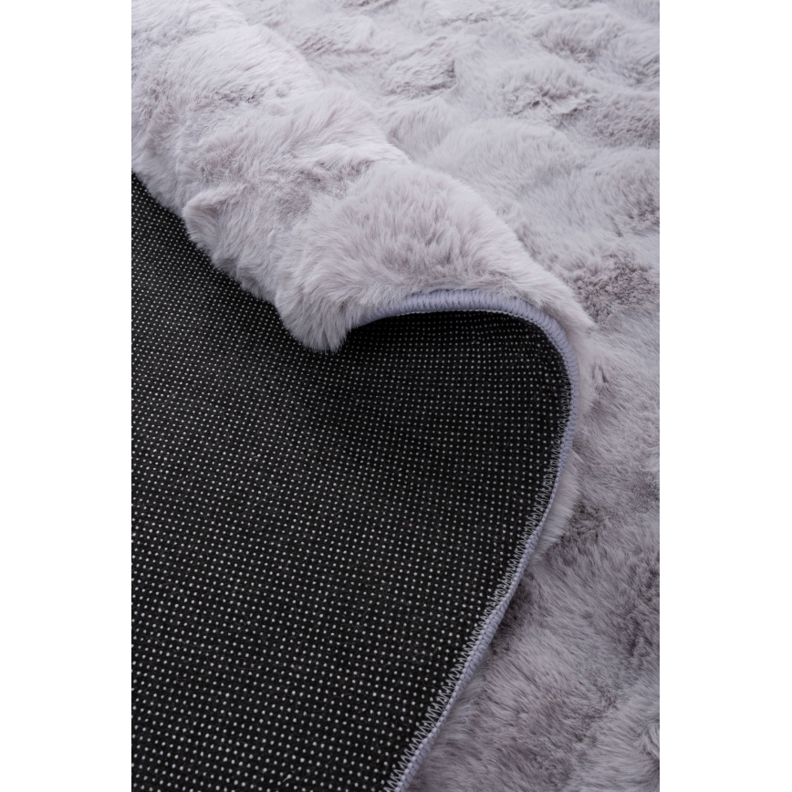 Alfombra RABBIT BUBBLE 160 cm gris