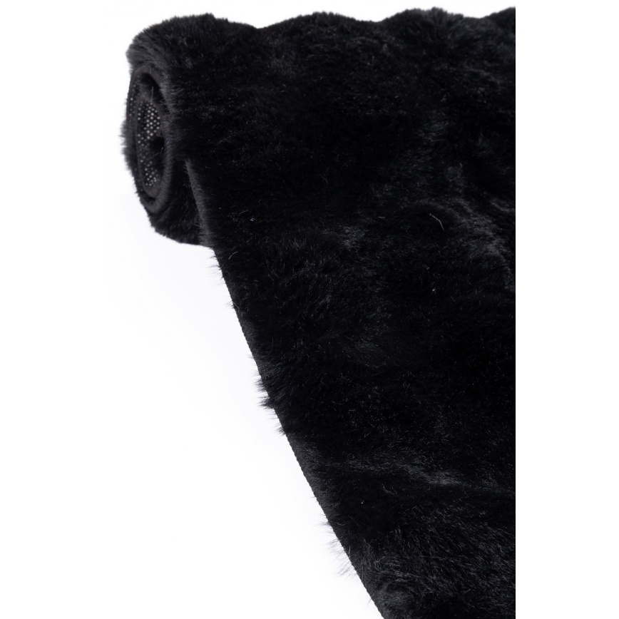 Alfombra RABBIT BUBBLE 160x230 cm negra