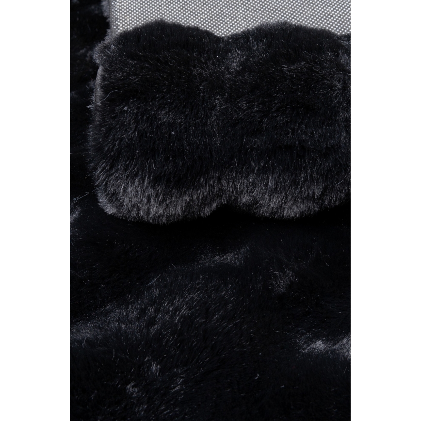 Alfombra RABBIT BUBBLE 200x280 cm negra