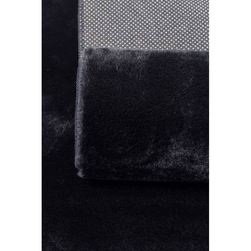 Alfombra RABBIT-FOX 120x160 cm negra