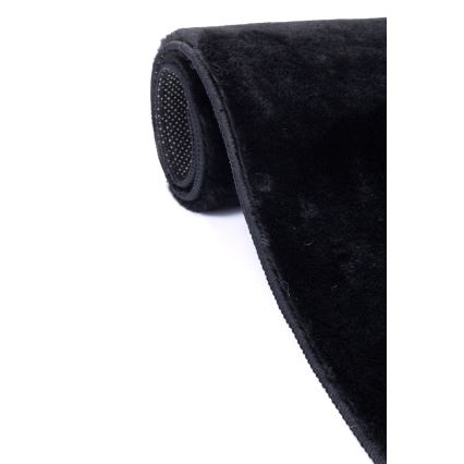 Alfombra RABBIT-FOX 160x230 cm negra