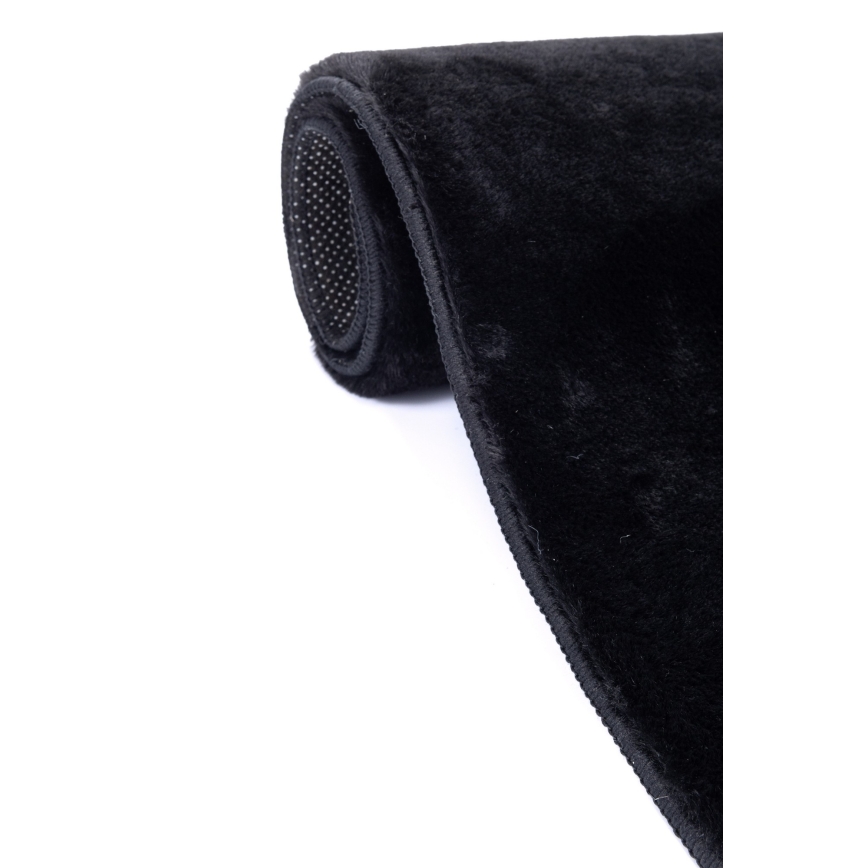 Alfombra RABBIT-FOX 160x230 cm negra