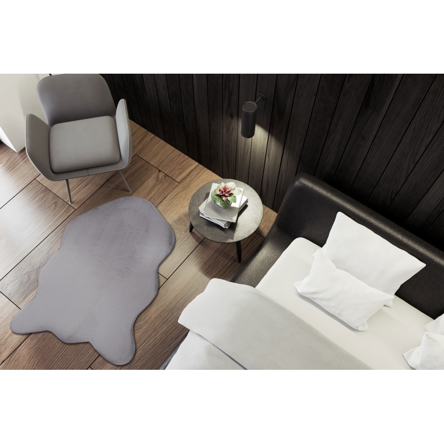 Alfombra RABBIT-FOX 60x90 cm gris