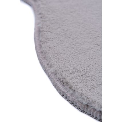 Alfombra RABBIT-FOX 60x90 cm gris