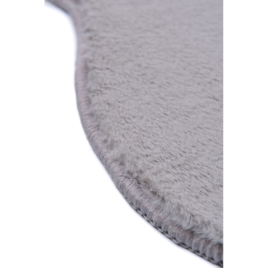 Alfombra RABBIT-FOX 60x90 cm gris