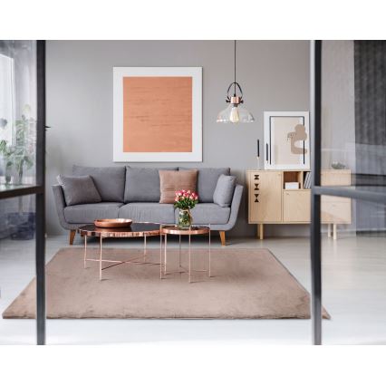 Alfombra RABBIT-ROSA NEW 160x230 cm 2000g/m2 beige