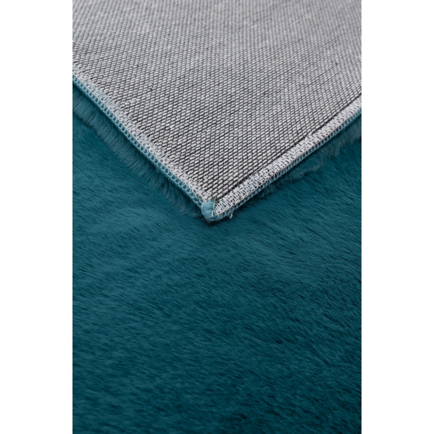 Alfombra RABBIT-ROSA NEW 80x150 cm 2000g/m2 turquesa