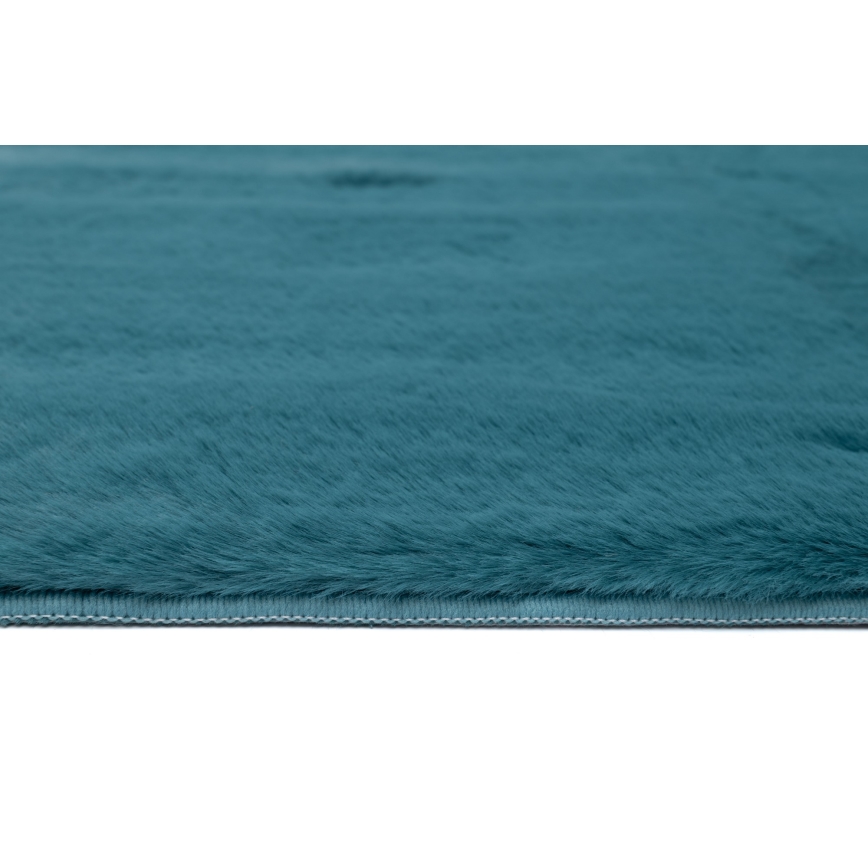 Alfombra RABBIT-ROSA NEW 80x150 cm 2000g/m2 turquesa