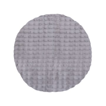 Alfombra redonda RABBIT BUBBLE 160 cm gris
