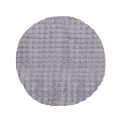 Alfombra redonda RABBIT BUBBLE 160 cm gris