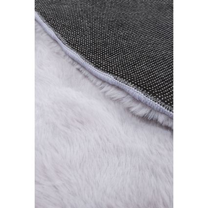 Alfombra redonda RABBIT BUBBLE 160 cm gris