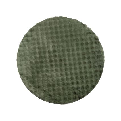 Alfombra redonda RABBIT BUBBLE 160 cm verde