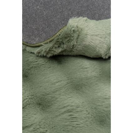 Alfombra redonda RABBIT BUBBLE 160 cm verde