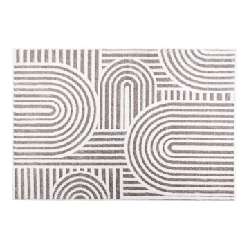 Alfombra SALAMANCA 120x170 cm gris/blanca