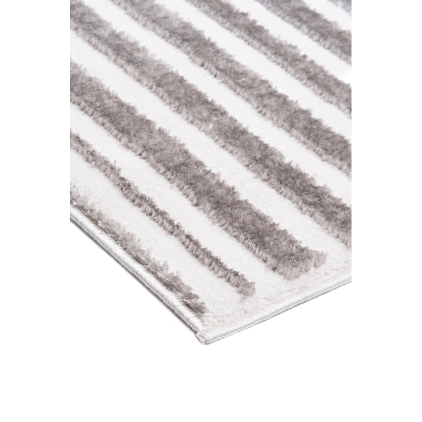Alfombra SALAMANCA 120x170 cm gris/blanca