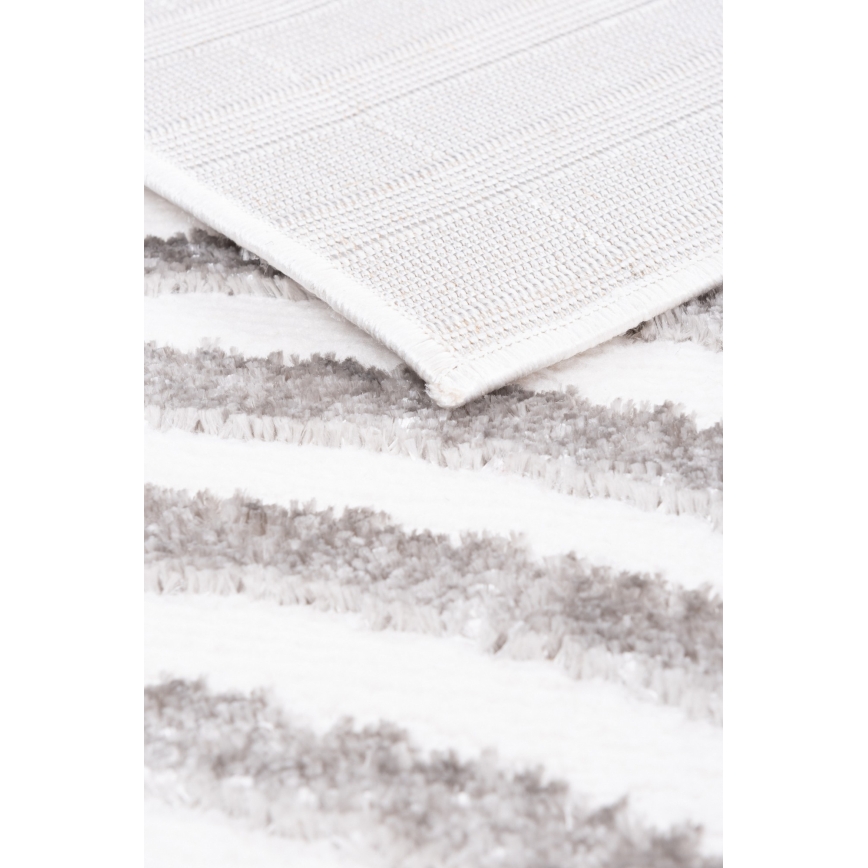 Alfombra SALAMANCA 200x280 cm gris/blanco
