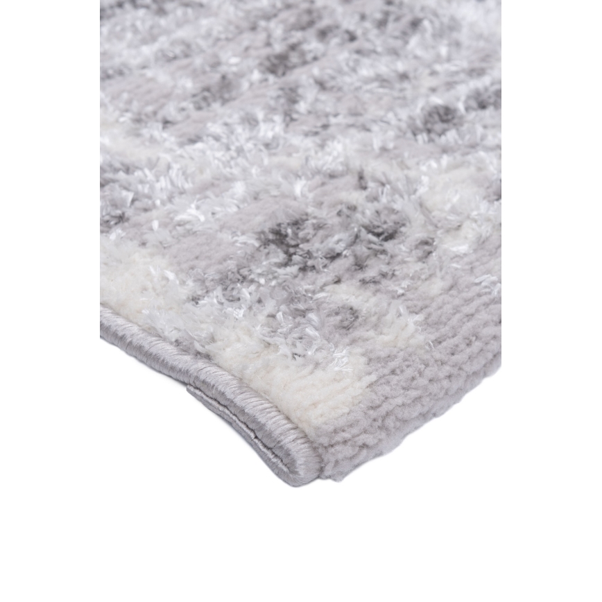 Alfombra SALAMANCA 67x120 cm gris/blanco