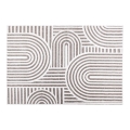 Alfombra SALAMANCA 67x120 cm gris/blanco