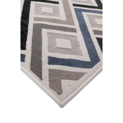 Alfombra SHIFT 120x160 cm gris/azul