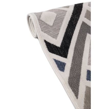 Alfombra SHIFT 120x160 cm gris/azul