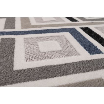 Alfombra SHIFT 160x220 cm gris/azul/beige