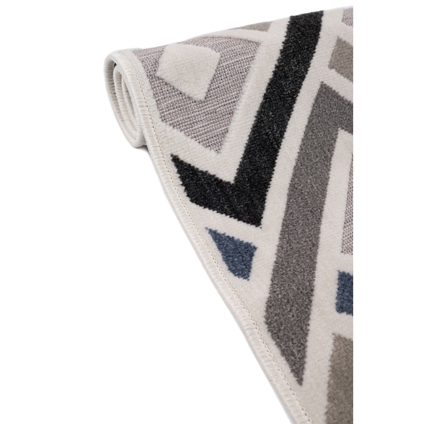 Alfombra SHIFT 160x220 cm gris/azul/beige