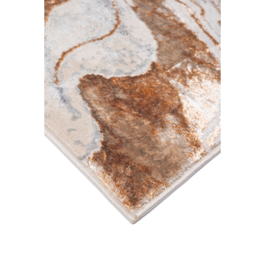 Alfombra STONE 120x160 cm beige/gris