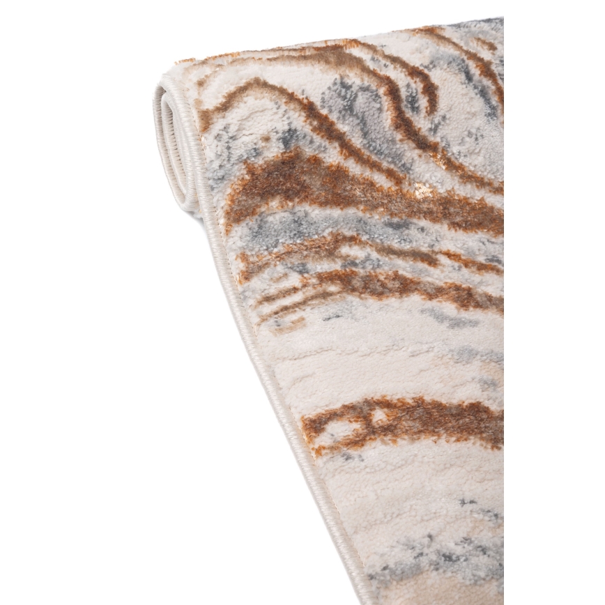 Alfombra STONE 120x160 cm beige/gris