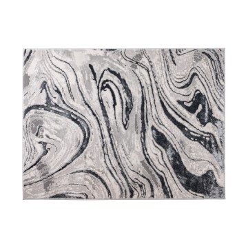 Alfombra STONE 120x160 cm gris/antracita