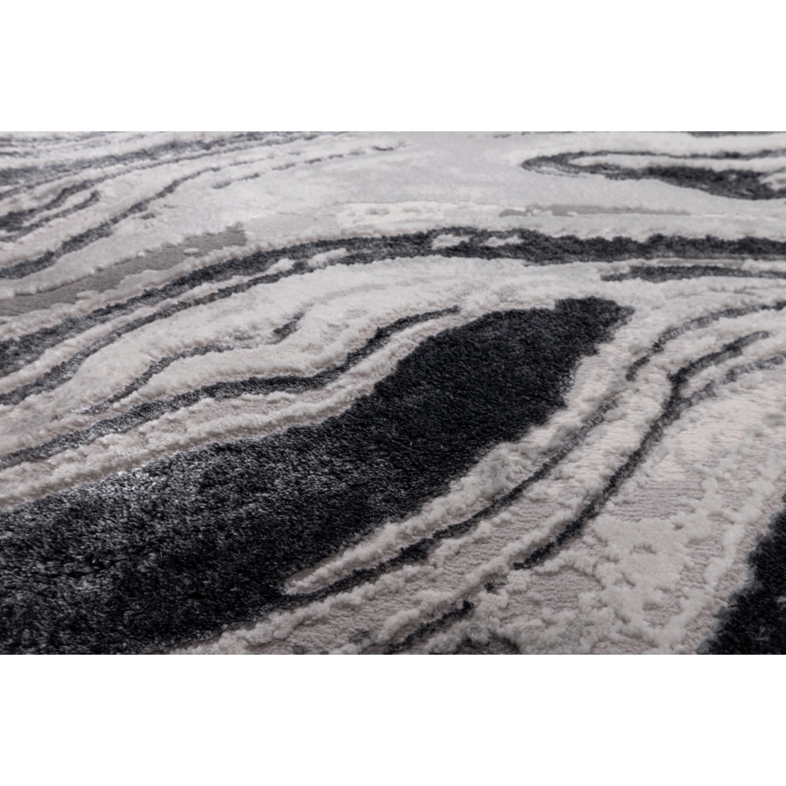 Alfombra STONE 120x160 cm gris/antracita