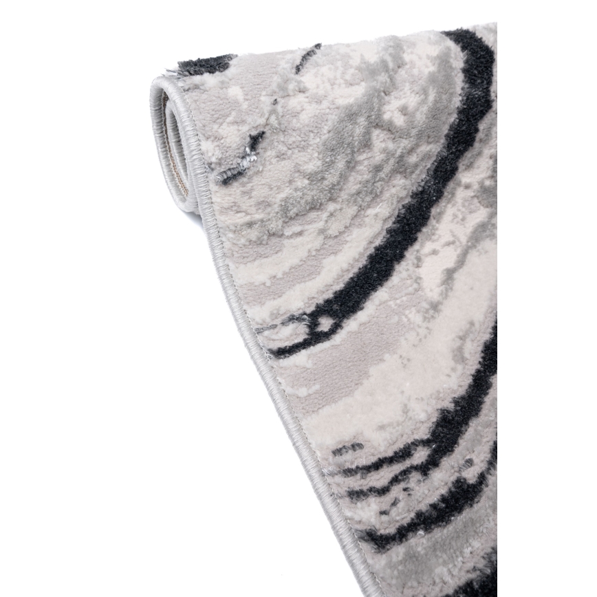 Alfombra STONE 120x160 cm gris/antracita