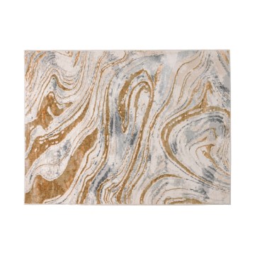 Alfombra STONE 160x220 cm beige/gris