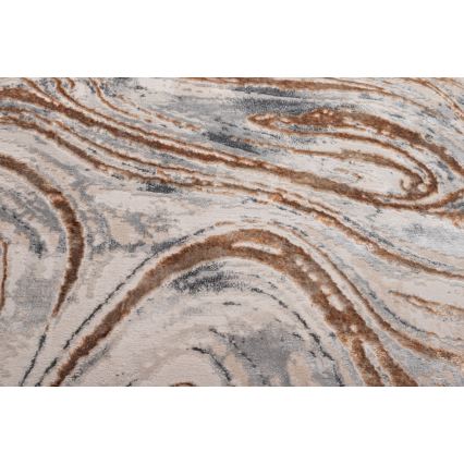 Alfombra STONE 160x220 cm beige/gris