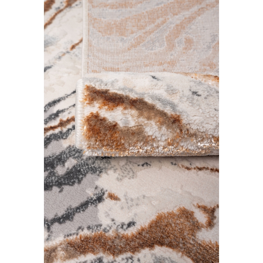 Alfombra STONE 160x220 cm beige/gris