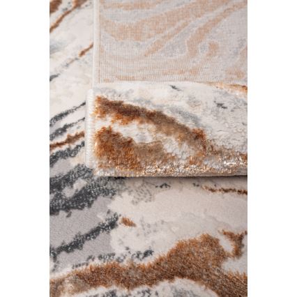 Alfombra STONE 80x140 cm beige/gris
