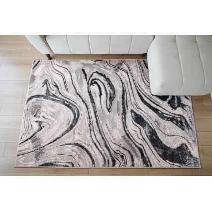 Alfombra STONE 80x140 cm gris/antracita