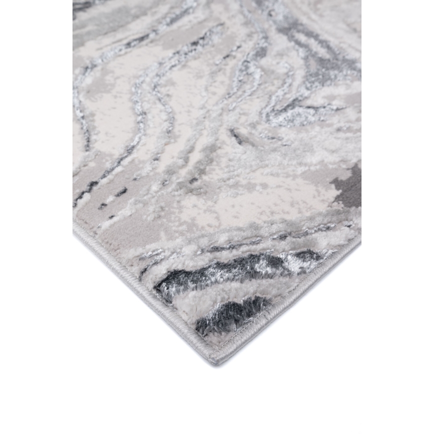 Alfombra STONE 80x140 cm gris/antracita