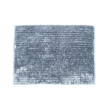 Alfombrilla de baño antideslizante CHENILLE 50x80 cm gris