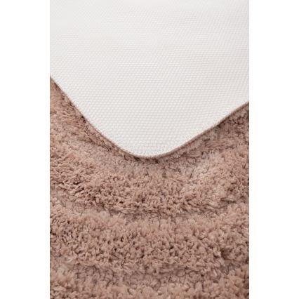 Alfombrilla de baño CARMEN 50 x 80 cm beige