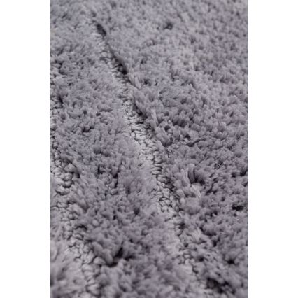 Alfombrilla de baño CARMEN 50x80 cm gris