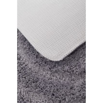 Alfombrilla de baño CARMEN 50x80 cm gris